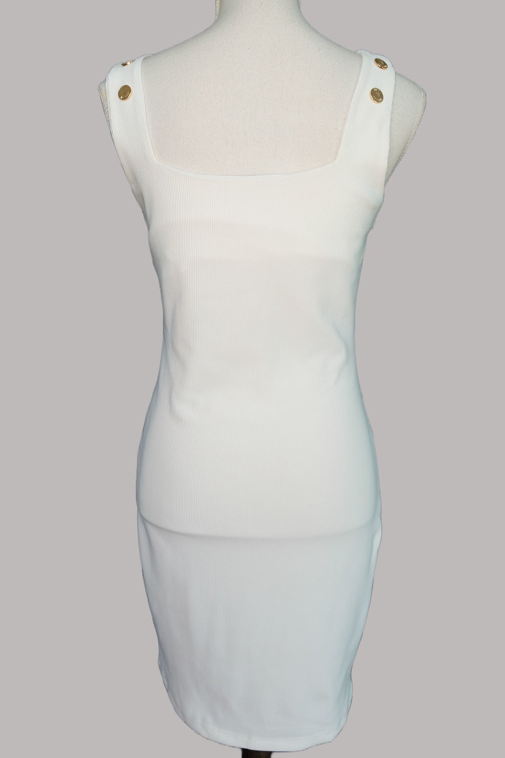 Vestido blanco sin mangas TATU