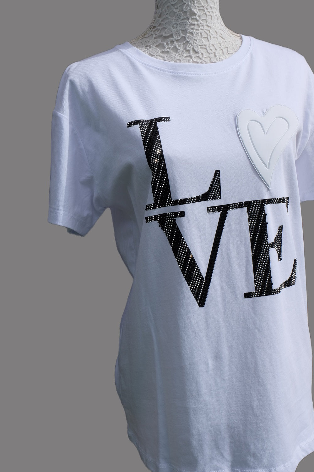 Camiseta blanca LOVE